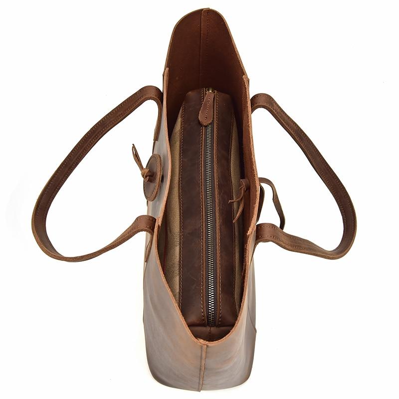 Elevate Your Style with the Tribeca Handcrafted Leather Tote Bag