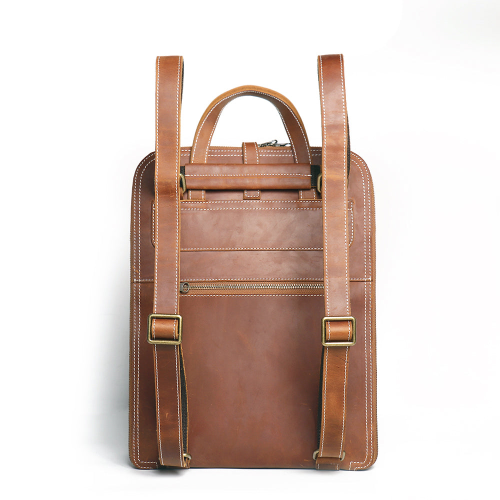 Stylish Sutton Small Leather Backpack for Women