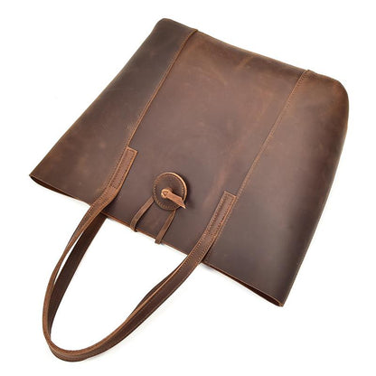 Elevate Your Style with the Tribeca Handcrafted Leather Tote Bag