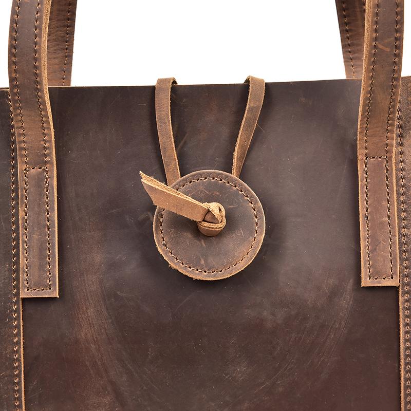 Elevate Your Style with the Tribeca Handcrafted Leather Tote Bag