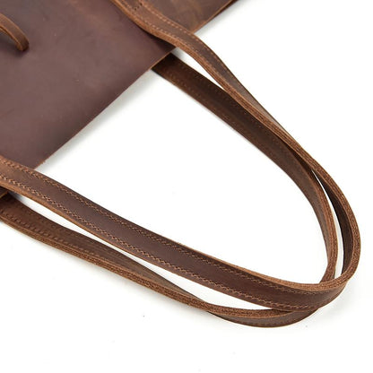 Elevate Your Style with the Tribeca Handcrafted Leather Tote Bag