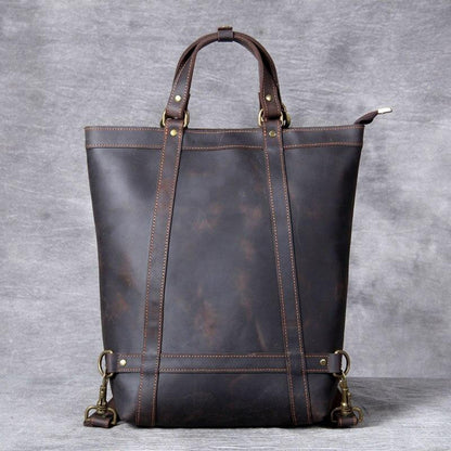 Elevate Your Style with the Irving: Exquisite Handmade Vintage Leather Backpack