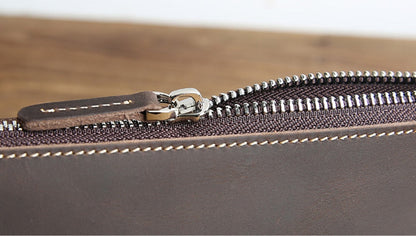 The Prospect | Artisan Leather Pencil Case & Versatile Makeup Bag