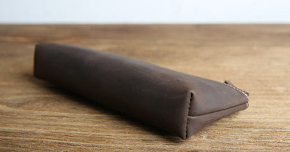 The Prospect | Artisan Leather Pencil Case & Versatile Makeup Bag