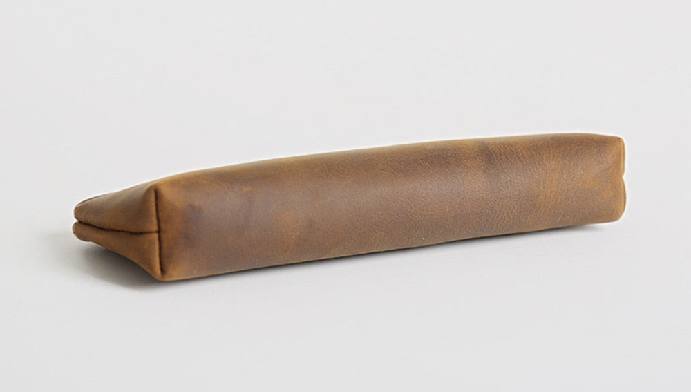 The Prospect | Artisan Leather Pencil Case & Versatile Makeup Bag