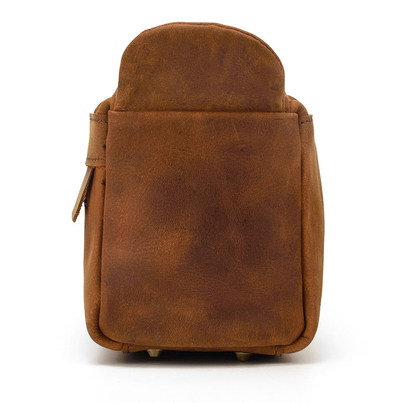 Luxurious Handmade Leather Dopp Kit | Stylish Toiletry Organizer