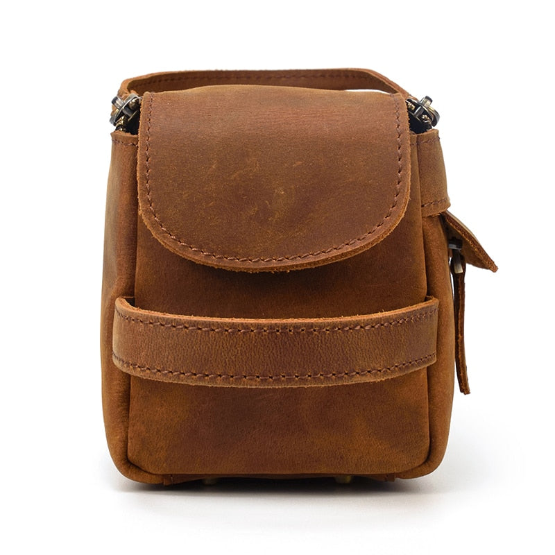 Luxurious Handmade Leather Dopp Kit | Stylish Toiletry Organizer