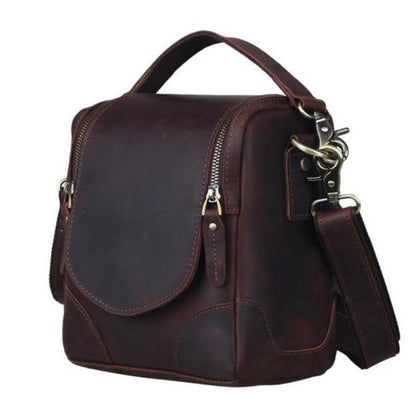 Chelsea | Chic Small Leather Camera Bag - Stylish Lens Case for Photography Lovers