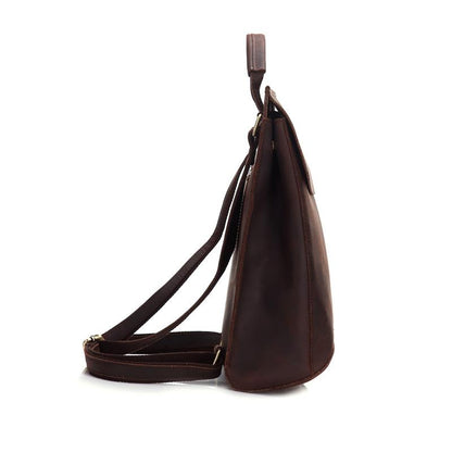 Glen Vintage Leather Travel Backpack - Timeless Style for Your Adventures!