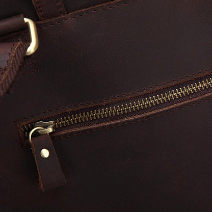 Glen Vintage Leather Travel Backpack - Timeless Style for Your Adventures!