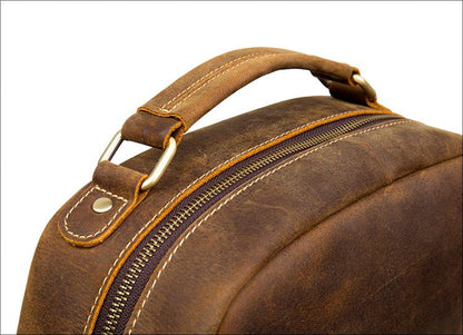 The Lexington Vintage Leather Backpack | Timeless Style and Durability