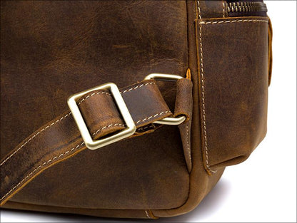 The Lexington Vintage Leather Backpack | Timeless Style and Durability