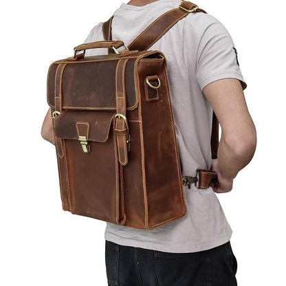 Vintage Leather Vermont Backpack | Exquisitely Handmade Charm
