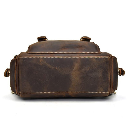 Chic Fulton Handcrafted Leather Backpack