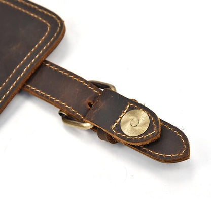 Chic Fulton Handcrafted Leather Backpack