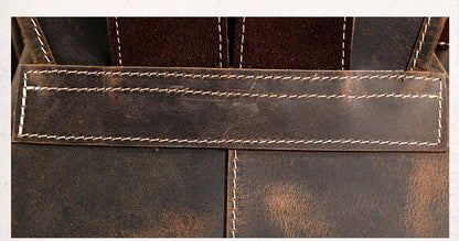 Thompson Mini Leather Backpack | Artisanal Handmade Genuine Leather Design